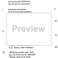 Ben è crudele e spïetoso - Score