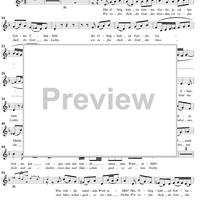 "Die Obrigkeit ist Gottes Gabe", Aria, No. 5 from Cantata No. 119: "Preise, Jerusalem, den Herrn" - Alto