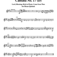 Cantata No. 17 - Horn