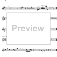 Divertimento No. 1 Eb Major KV113 - Clarinet 2