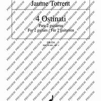 4 Ostinati - Performing Score