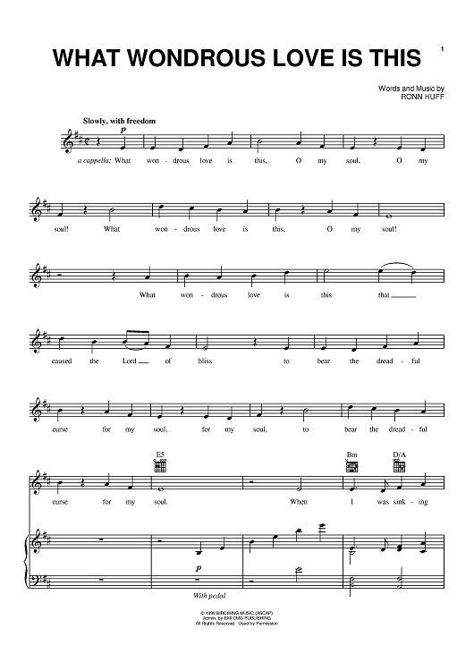 What Wondrous Love Is This