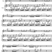 Sonata No. 5 Bb Major KV10 - Score