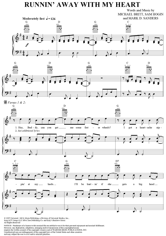 Runnin' Away With My Heart