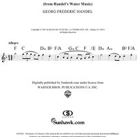 Hornpipe (from "The Water Music")