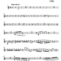 Sextet - B-flat Tenor Saxophone