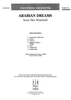 Arabian Dreams - Score Cover