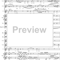 Mass No. 18 in C Minor, No. 7: Quoniam - Full Score