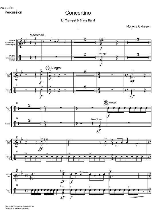 Concertino - Percussion