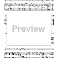 Three Melodies - Piano Score