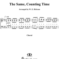 Same, Counting Time, The