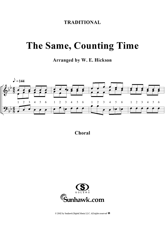 Same, Counting Time, The