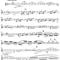 First Suite in E-flat, Op. 28a - E-flat Alto Clarinet