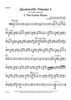Quatricelli: Volume III - Cello 4
