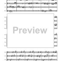 Passacaglia and Fugue in C Minor - Score