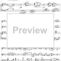 Trio In One Movement, Op. 4 - Score