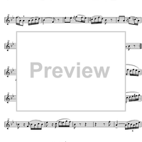 String Trio Bb Major D581A - Violin