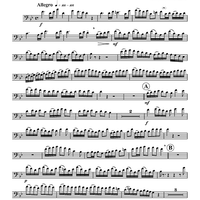 Arrival Of The Queen Of Sheba - Euphonium 1