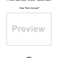 Non mi dir bell' idol mio - From "Don Giovanni"