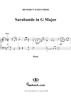 Sarabande in G Major
