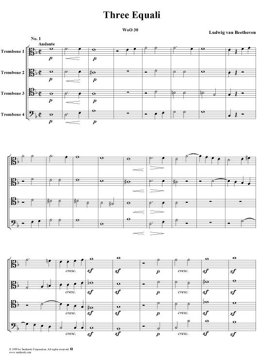 Three Equali  WoO 30