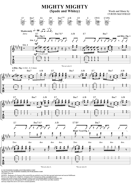 Mighty Mighty (Spade and Whitey)