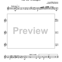 Air for Trumpet - Horn in F