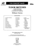 Tudor Sketches - Score Cover