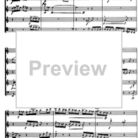Comedy for Five Winds - Score