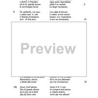 Lamentomi et sospiro - Score