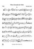 Three Grounds for Viola - Viola
