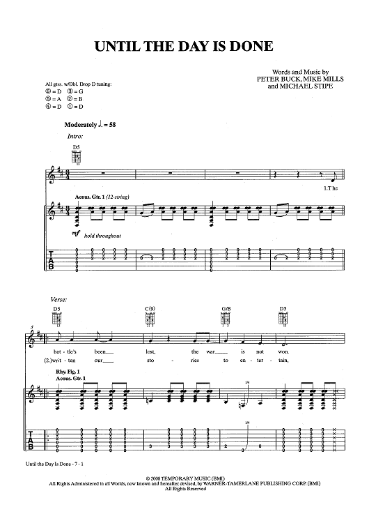 Until The Day Is Done