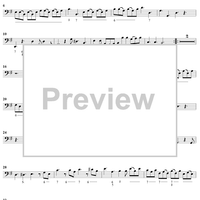 Trio Sonata in E Minor, Op. 3, No. 4 - Continuo