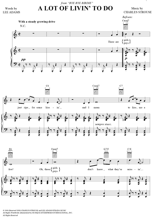 A Lot of Livin' To Do