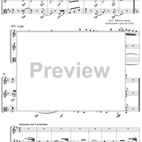Trio in C Major, Op. 87 - Score