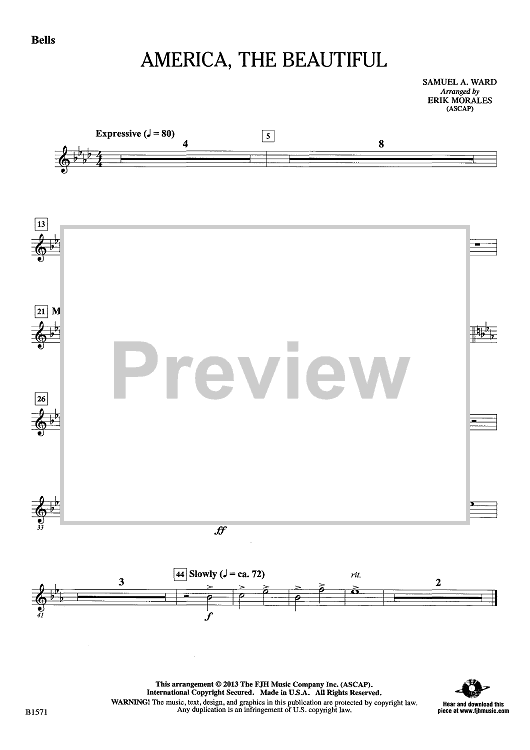 America, the Beautiful - Bells