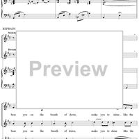 On Eagle's Wings - Score