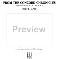 From the Concord Chronicles (The Shot Heard 'Round the World) - Score