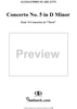 Concerto No. 5 in D Minor from "6 Concerti Grossi" - From "6 Concertos in 7 Parts" - Violin 2 Concertino