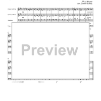 Ave verum Corpus - Score