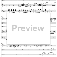 Piano Quartet No. 1 in C Minor, Op. 1 - Piano/Score