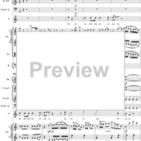 Aria for Soprano and Orchestra: "No, no, che non sei capace", K. 419 - Full Score