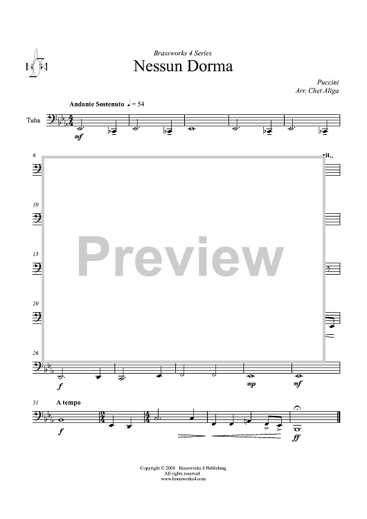 Nessun Dorma - Tuba