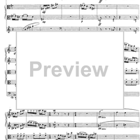 Suite per cinque - Score