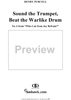 Sound the Trumpet, Beat the Warlike Drum, from Who Can from Joy Refrain?  (A birthday song for the Duke of Gloucester)
