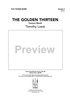 The Golden Thirteen - Score