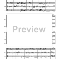 Allegro from "String Quartet 17" - Score