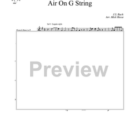 Air on G String - Horn in F