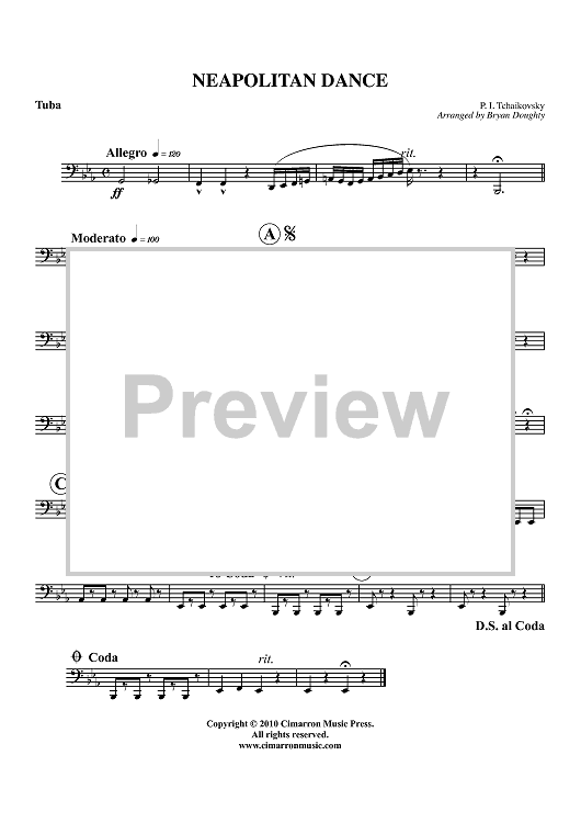 Neapolitan Dance - Tuba