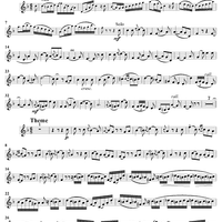 Fantaisie and Variations on The Carnival of Venice - Cornet